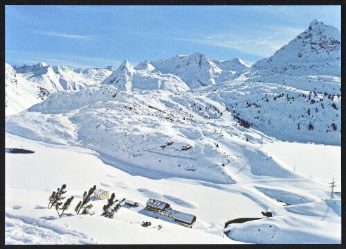 [Gaschurn] : [Alpengasthof Zeinisjoch, 1809 m mit Skigebiet Kops-Alpkogel und Ballunspitze, 2671 m Vorarlberg und Tirol, Österreich ...]