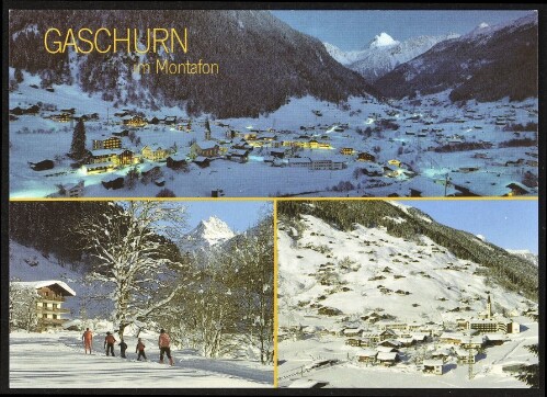 Gaschurn : im Montafon : [Gaschurn im Montafon, 980 m Vorarlberg, Österreich ...]