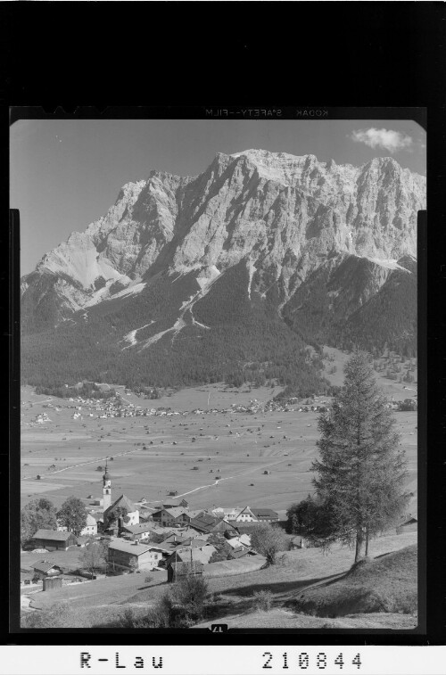 Lermoos, Tirol gegen Zugspitze : [Lermoos gegen Wetterstein Gebirge]