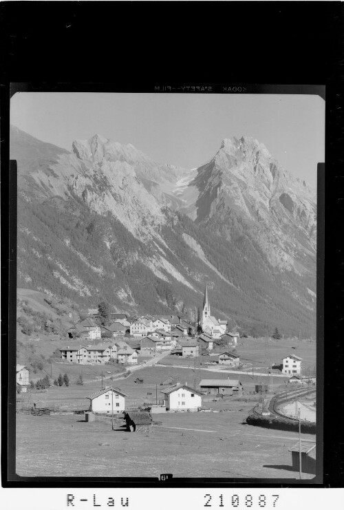 Pettneu, Stanzertal, Tirol : [Pettneu im Stanzertal gegen Parseier Scharte]