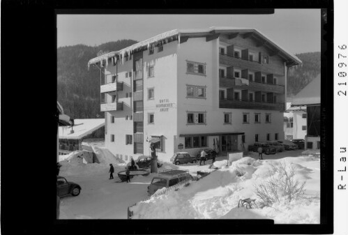 [Hotel Schwarzer Adler in Serfaus im Oberinntal / Tirol]