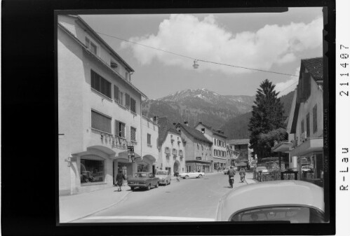 Bludenz, Vorarlberg Wichnerstrassse : [Wichnerstrasse in Bludenz gegen Hohen Frassen]