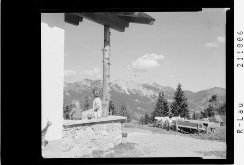 Tannheim, Tirol Blick vom Neunerkopf auf Gimpel und Rote Flüh : [Blick vom Neunerkopf zum Gimpel und zur Kellenspitze]