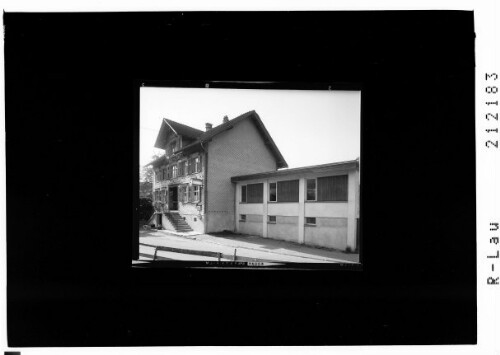 Gasthaus Löwen in Röns 613 m Vorarlberg : [Gasthaus zum Löwen in Röns im Walgau]