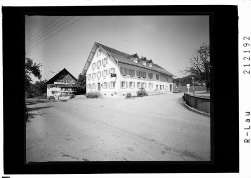 Gasthof, Pension Adler Hohenweiler, Vorarlberg : [Gasthof Adler in Hohenweiler]