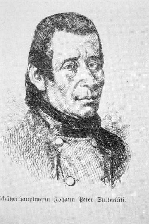 Landammann und Schützenhauptmann Johann Peter Sutterlüti