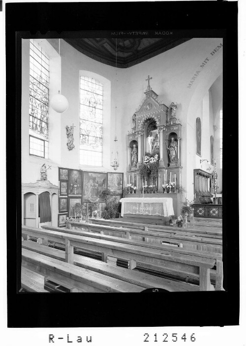 [Wallfahrtskirche in Bildstein - Seitenaltar]