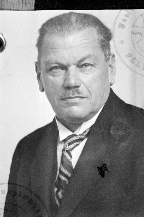 Landtagspräsident Franz Erne