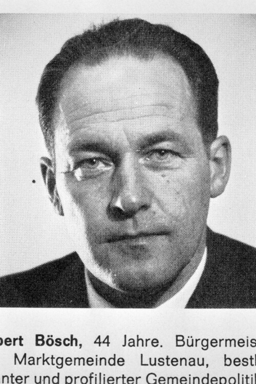 Landtagsabgeordneter Robert Bösch