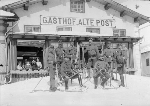 Gasthof Alte Post, Soldaten
