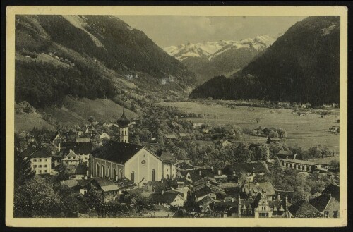 [Schruns] : [Schruns gegen die Silvrettagruppe im Montafon, Vorarlberg ...]