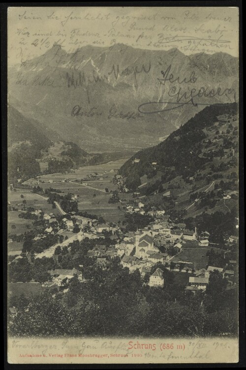 Schruns (686 m) : [Postkarte ...]