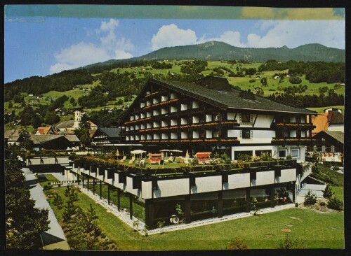 [Schruns] : [Schruns im Montafon Hotel Löwen gegen Itonskopf Vorarlberg, Österreich ...]