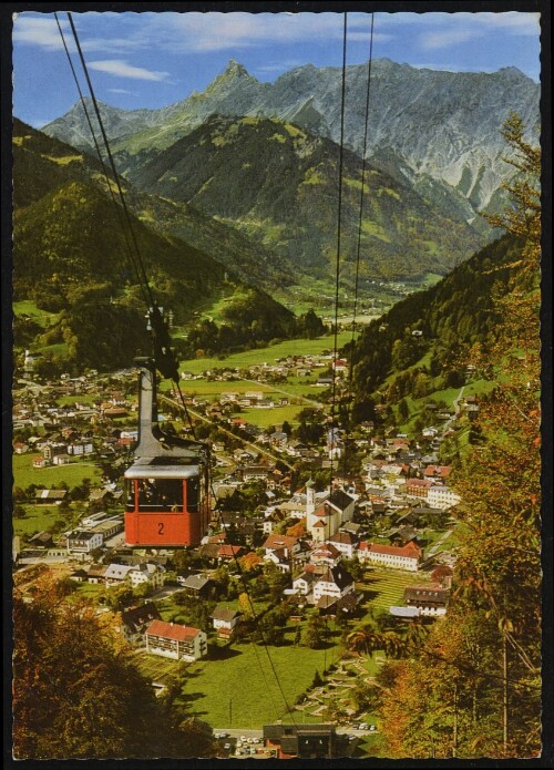 [Schruns] : [Sommerkurort Schruns (692 m) mit Hochjochseilbahn und Zimba, 2643 m ...]