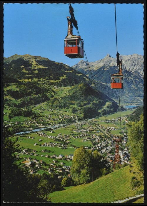 [Schruns] : [Schruns-Tschagguns im Montafon Hochjochbahn mit Golm und Zimba, 2645 m ...]