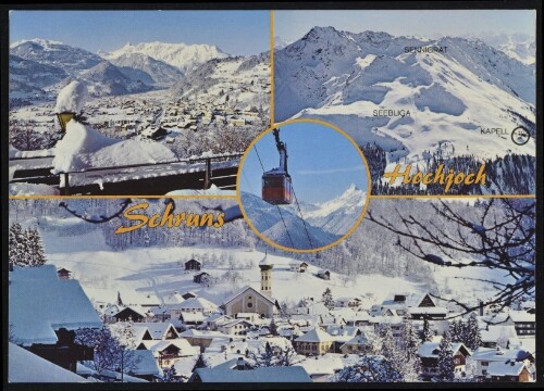 Schruns : Hochjoch ... : [Schruns im Montafon mit Skigebiet Kapell-Hochjoch Vorarlberg, Österreich ...]