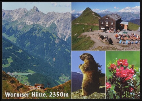 [Schruns] Wormser Hütte, 2350 m : [Wormser Hütte, 2350 m im Verwall, Montafon, Vorarlberg, Österreich ...]