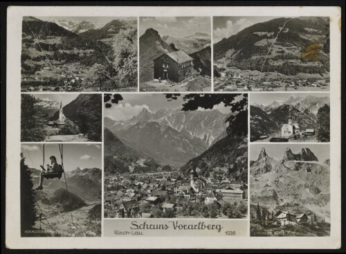 Schruns Vorarlberg : Tschagguns : Wormser Hütte : Schruns ... ;