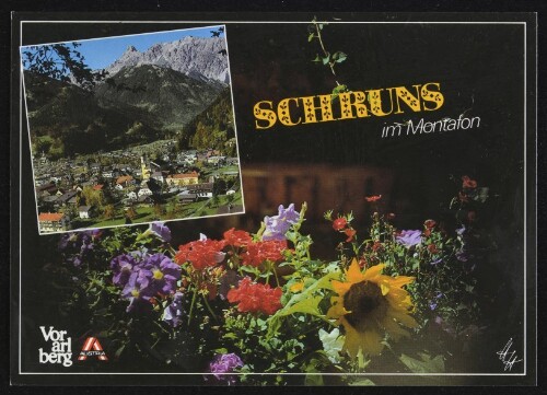 Schruns im Montafon Vorarlberg Austria : [Schruns im Montafon mit Zimba, 2643 m Vorarlberg, Österreich ...]