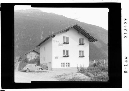 [Haus Zoller bei Tarrenz in Tirol]