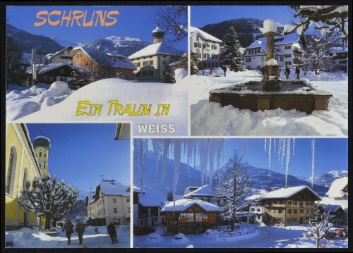 Schruns Ein Traum in weiss : [Schruns im Montafon Vorarlberg, Österreich ...]