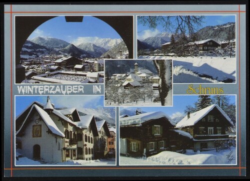 Winterzauber in Schruns : [Schruns im Montafon Vorarlberg, Österreich ...]