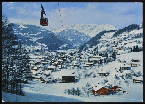 [Schruns] : [Wintersportplatz Schruns im Montafon, mit Hochjochbahn, gegen Golm und Zimba, 2645 m Vorarlberg, Austria ...]