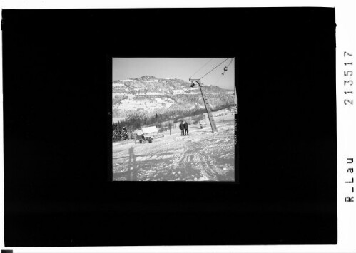 Buch im Bregenzerwald Skilift Schneiderkopf