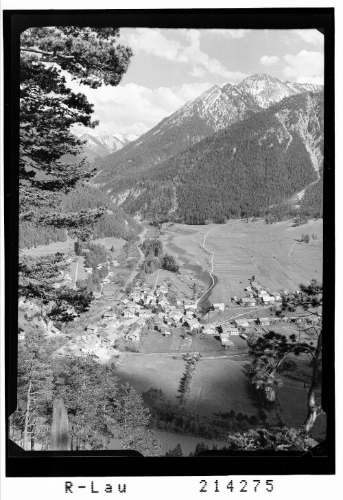 Stanzach im Lechtal / Tirol gegen Namloser Tal