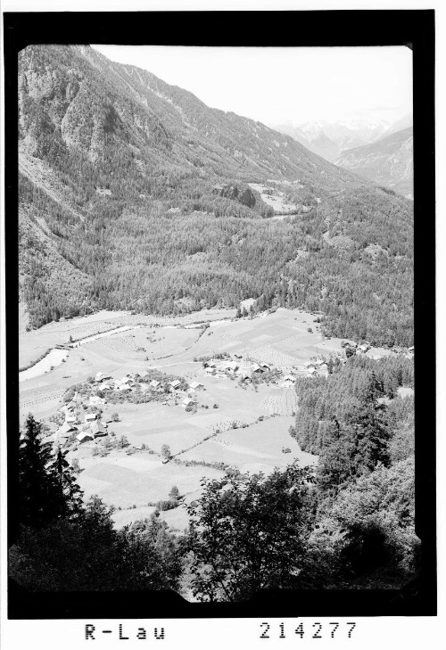 Habichen im Ötztal / Tirol mit Piburger See und Lechtaler Alpen