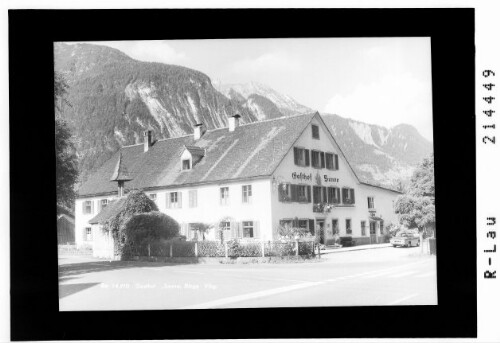 Gasthof Sonne Bings Vorarlberg