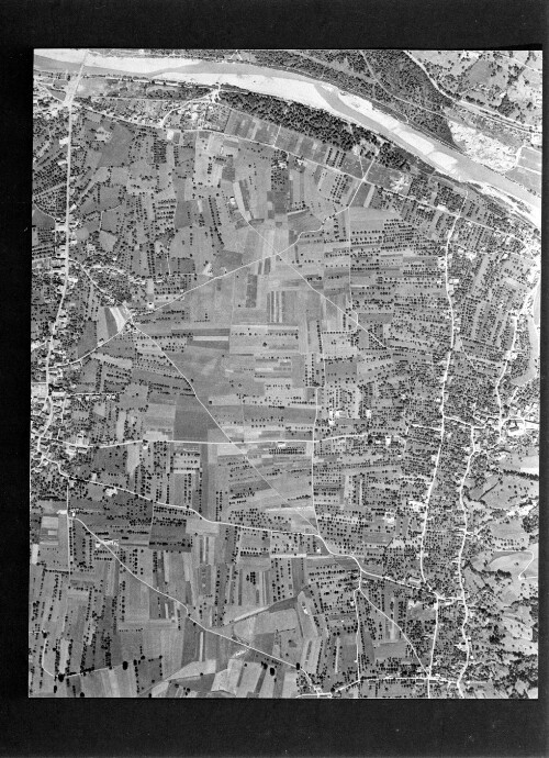 Raumplanung, Repro Luftbilder 1950 - 1980