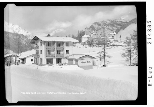 Nauders 1865 m in Tirol, Hotel Garni Erika