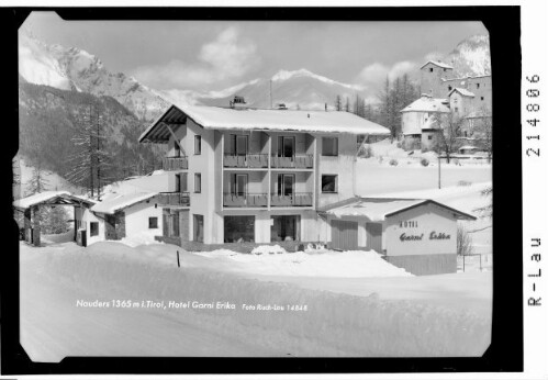 Nauders 1365 m in Tirol, Hotel Garni Erika
