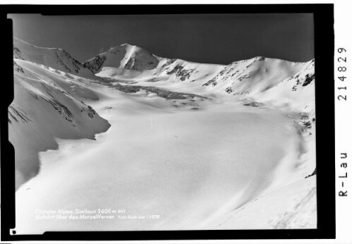 Ötztaler Alpen : Similaun 3606 mit Abfahrt über den Marzellferner