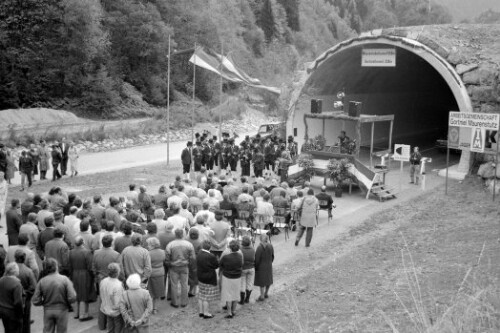 Eröffnung Gortniel- und Maurentobeltunnel