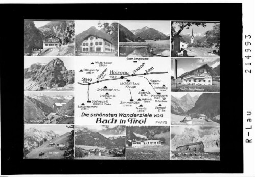 Die schönsten Wanderziele von Bach in Tirol