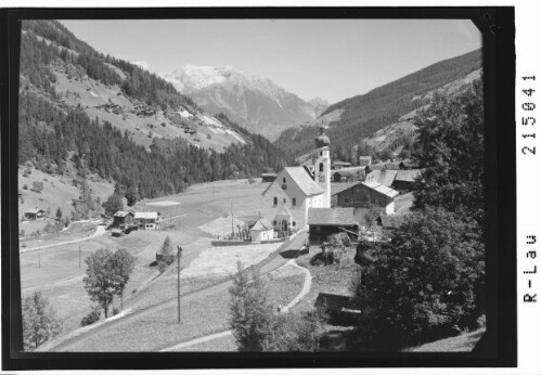 See, Paznauntal / Tirol : [See im Paznaun gegen Rauher Kopf und Silberspitze]