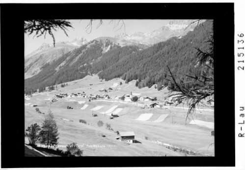 Mathon im Paznauntal / Tirol : [Mathon mit Blick zur Gaisspitze]
