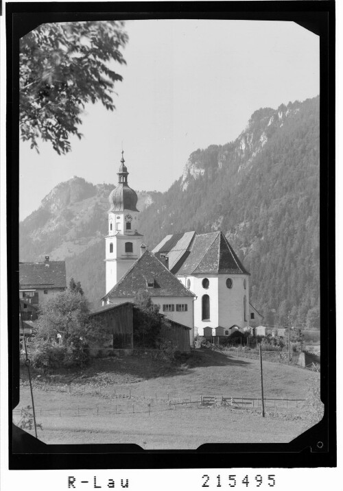 Vils in Tirol gegen Falkenstein : [Pfarrkirche in Vils im Ausserfern gegen Falkenstein]