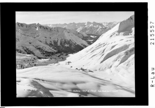 Kühtai 1967 m / Tirol : [Kühtai mit Blick in die Lechtaler Alpen]