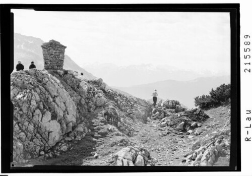 Blick vom Grubigstein bei Lermoos in die Ötztaler Alpen