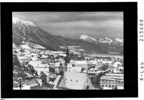 Imst in Tirol 828 m : [Imst in Tirol gegen Mieminger Gebirge]