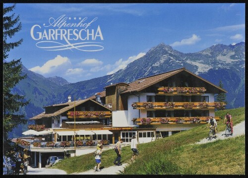 [St. Gallenkirch] Alpenhof : Garfrescha : [Alpenhof Garfrescha Fam. Tschanhenz, A-6791 St. Gallenkirch ...]
