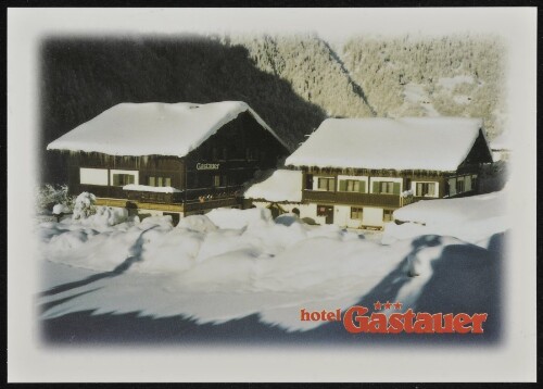 [St. Gallenkirch] Hotel Gastauer : [Hotel Gastauer Fam. Karl und Rosa Netzer, A-6791 St. Gallenkirch ...]