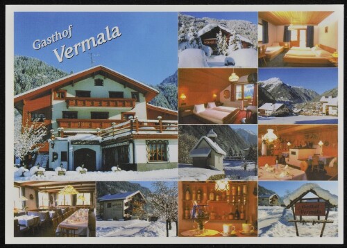 [St. Gallenkirch] Gasthof Vermala : [Gasthof Vermala, Familie Tschanhenz, A-6791 St. Gallenkirch, Montafon, Telefon: 0043 (0)5557 / 6162 ...]