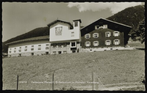 Ferienheim Mariahilf, St. Gallenkirch im Montafon, Vorarlberg