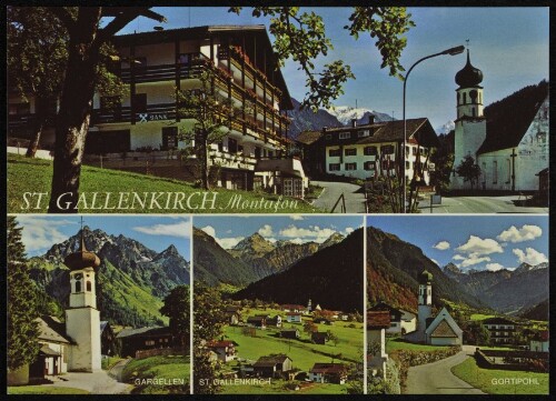 St. Gallenkirch Montafon : Gargellen ... : [St. Gallenkirch im Montafon mit Gortipohl und Gargellen Vorarlberg, Österreich ...]