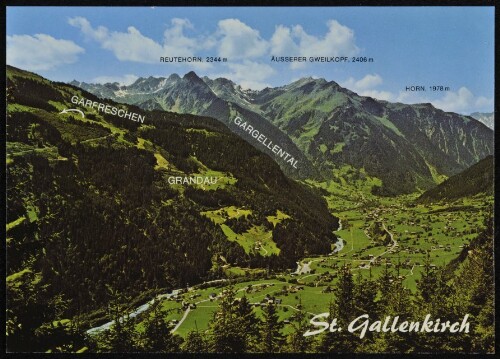 St. Gallenkirch : Grandau ... : [St. Gallenkirch im Montafon Vorarlberg, Österreich ...]