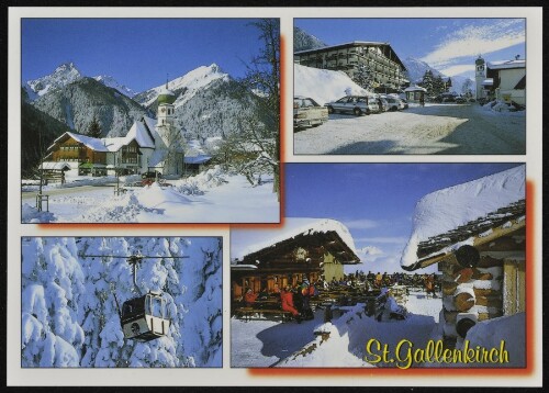 St. Gallenkirch : [St. Gallenkirch im Montafon, Skigebiet Silvretta Nova, Vorarlberg, Österreich ...]